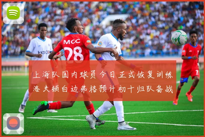 上海队国内球员今日正式恢复训练洛夫顿白边弗格预计初十归队备战新赛季